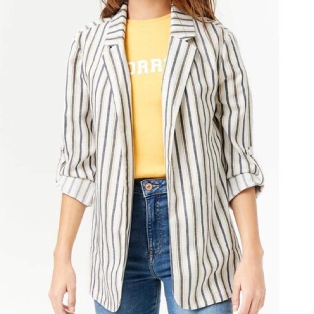 Striped Blazer